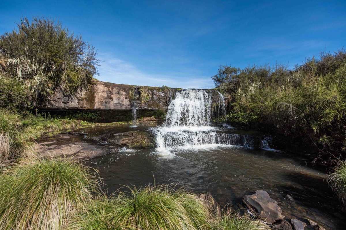 Gikururu falls/river in the Aberdare mountains feed into the Guru river which empties into the Sagana and ultimately feeds the Tana river.